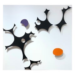 Importante scultura da parete di Pierre Olofsson. Realizzato nel 1964 per le Poste Svedesi