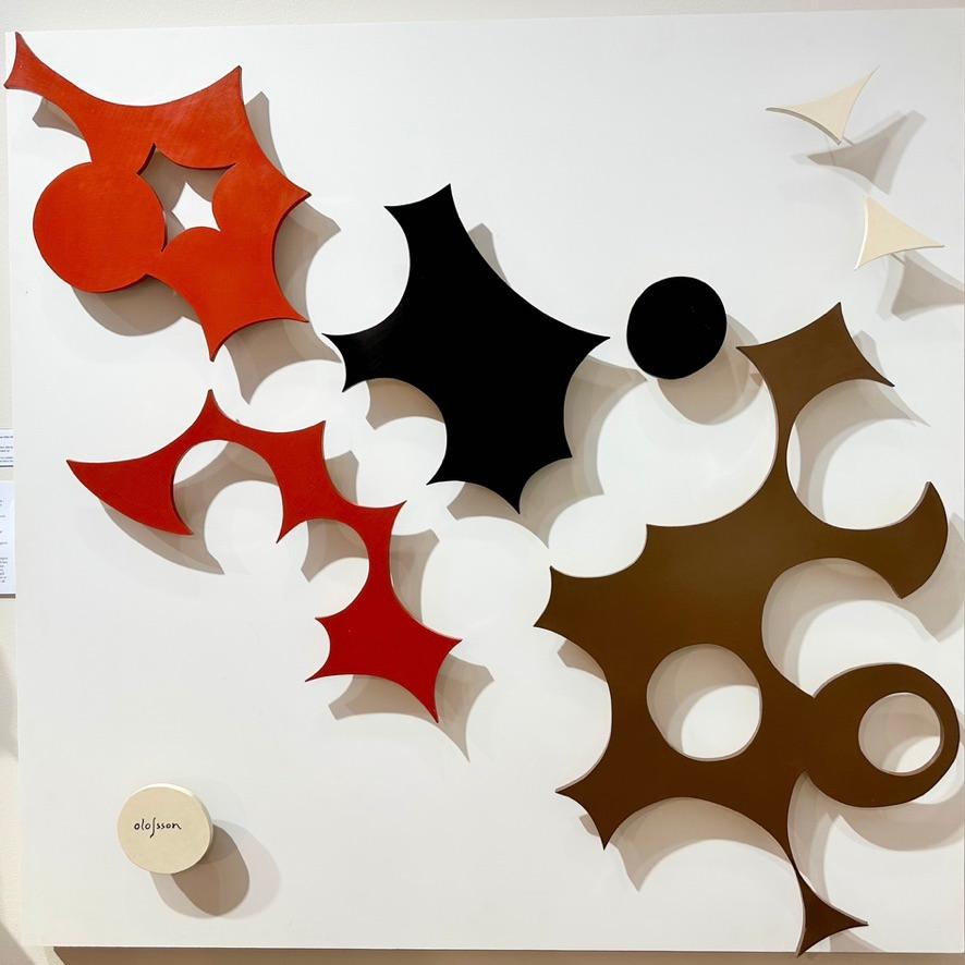 Scandinave moderne Importante œuvre de Pierre Olofsson réalisée en 1964 pour la Poste suédoise à Kiruna en vente