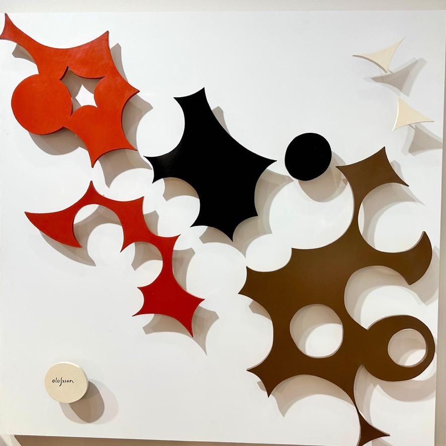 Suédois Importante œuvre de Pierre Olofsson réalisée en 1964 pour la Poste suédoise à Kiruna en vente