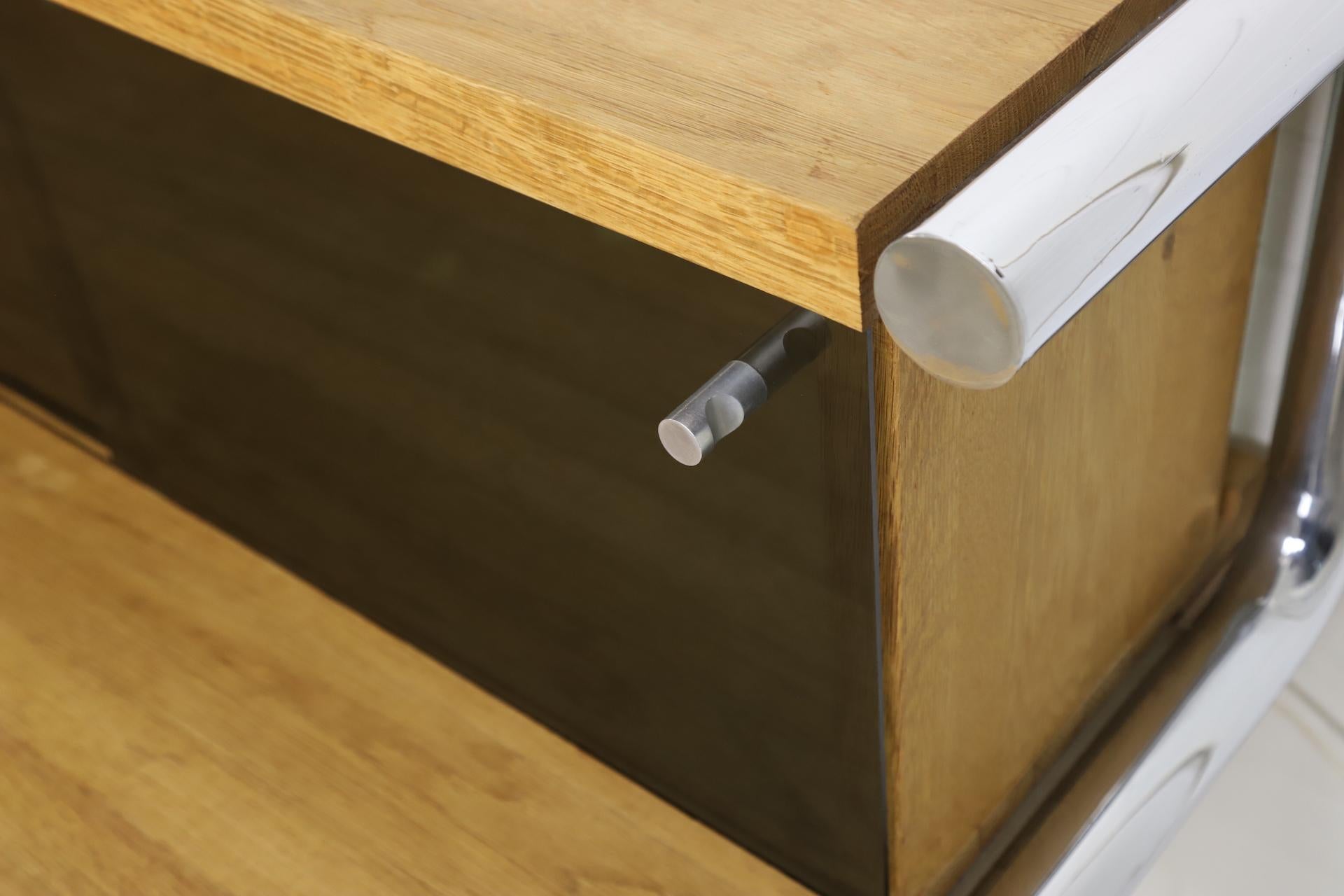 Important writing desk by Christophe Gevers, 1971 For Sale 4