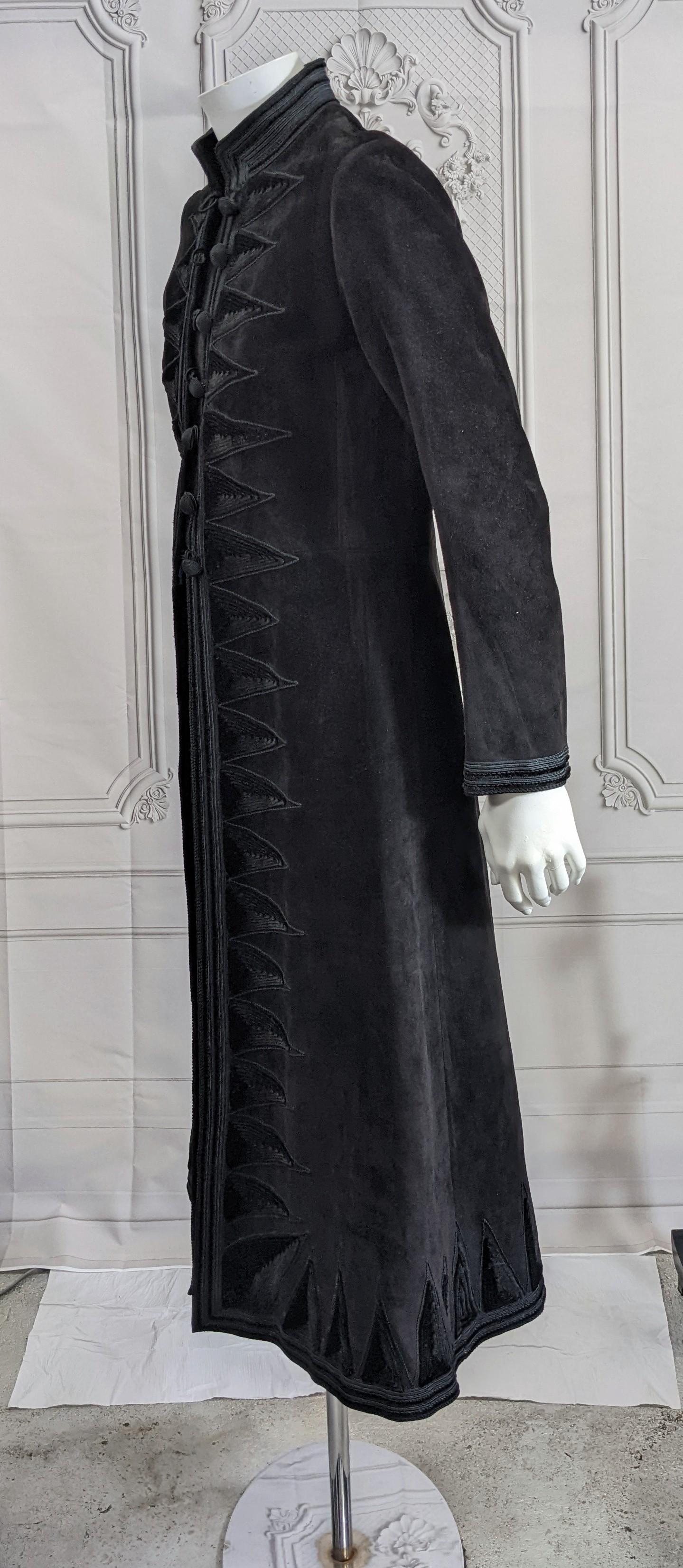 Important Yves Saint Laurent Haute Couture Coat, 1970 Fall/Winter In Good Condition For Sale In New York, NY