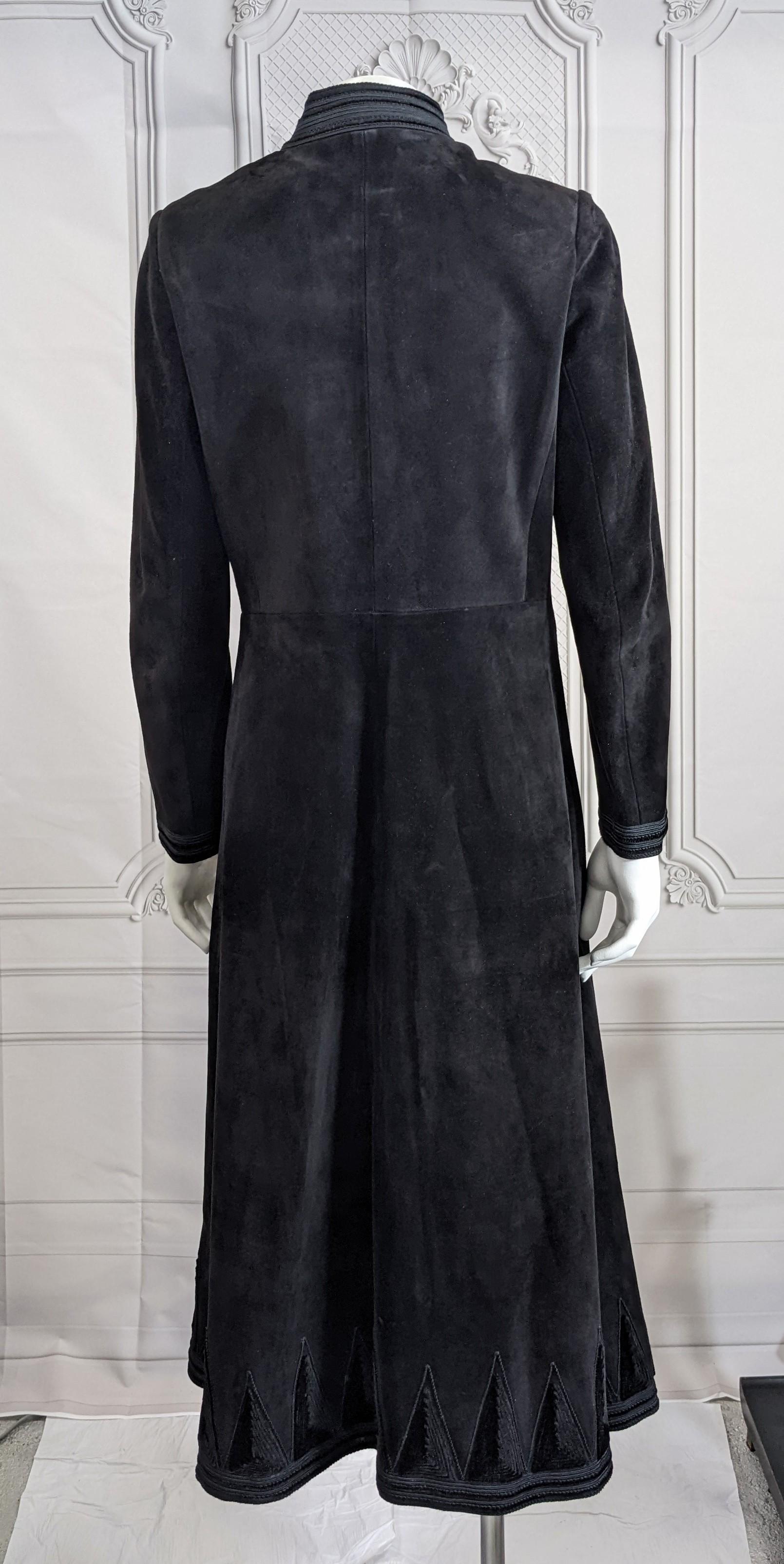 Important Yves Saint Laurent Haute Couture Coat, 1970 Fall/Winter For Sale 1