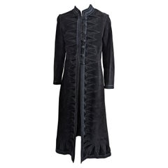 Important manteau haute couture Yves Saint Laurent, automne/hiver 1970