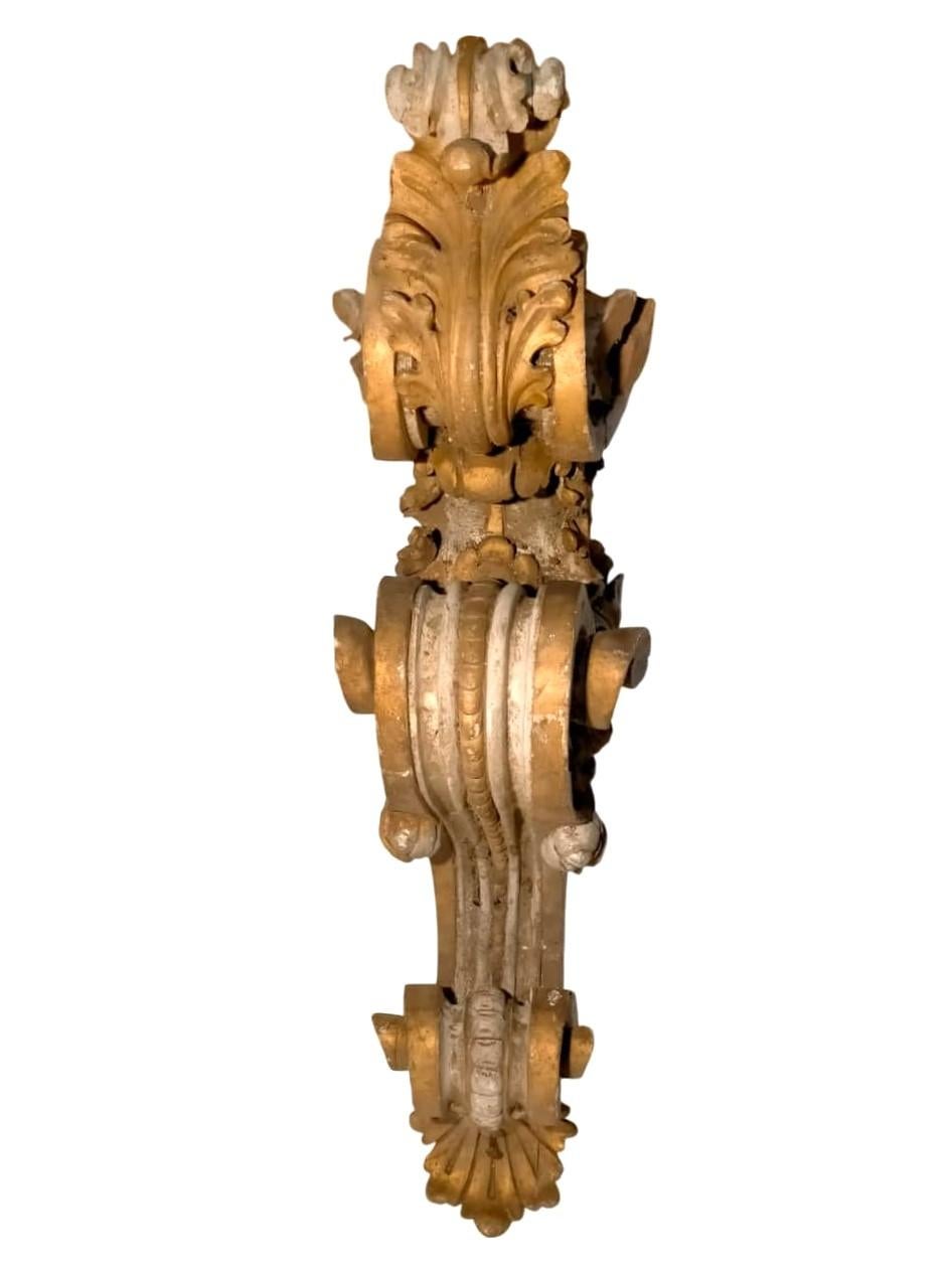 Balustrade avec corbeaux (décoratifs), d'une ancienne tribune de chœur  XVIIIe siècle en vente 11