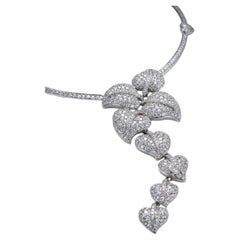 Important 18.02-carat necklace. Diamonds