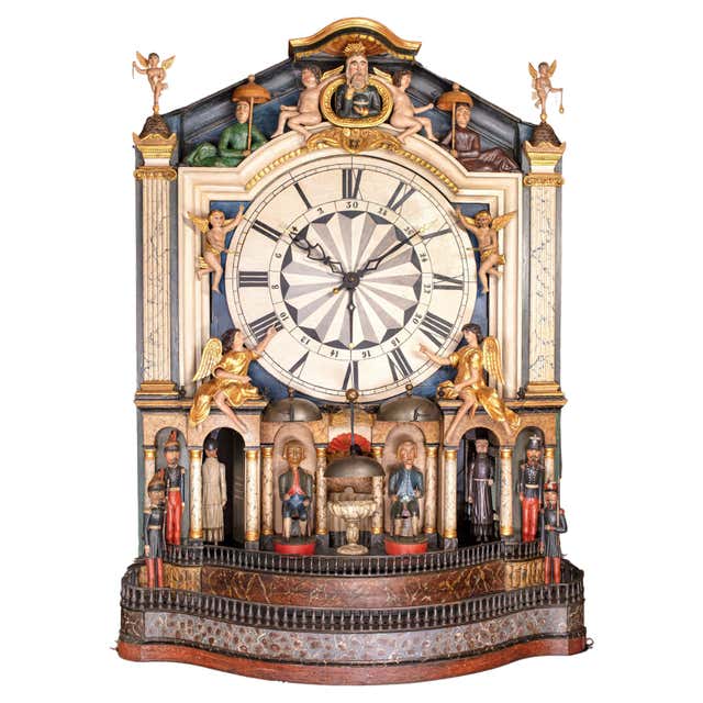 German Clocks - 310 For Sale at 1stDibs | junghans clock catalogue ...