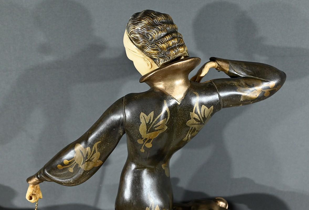 Importante Escultura Criselefantina, 