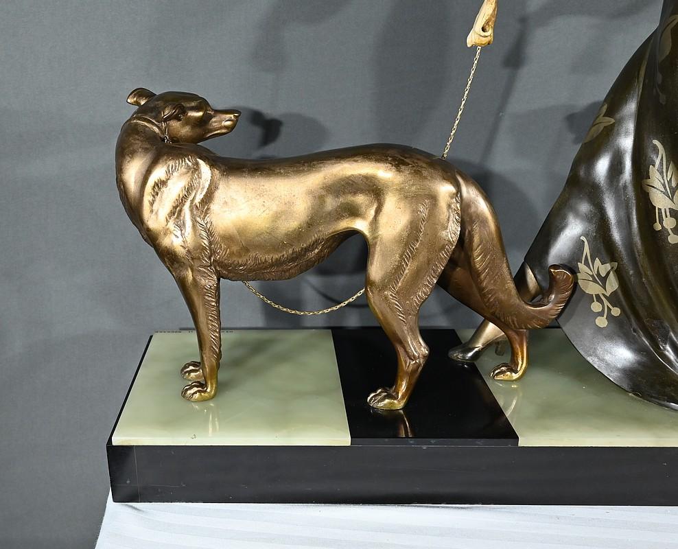 Importante Escultura Criselefantina, 