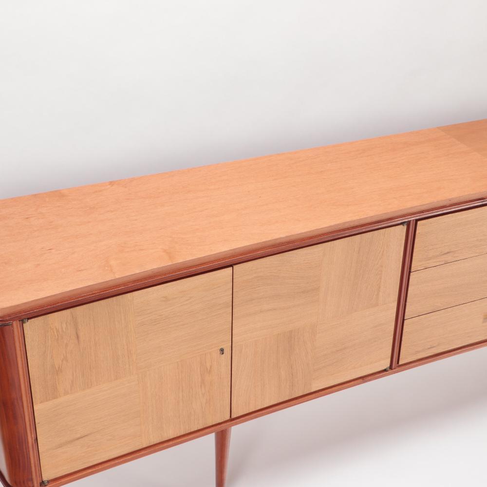 Mid-20th Century Imposing Mid-Century Modern Sideboard, circa 1950 For Sale