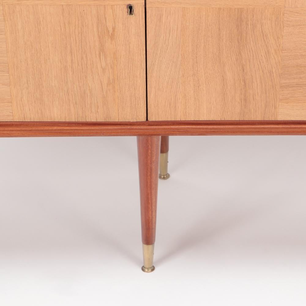 Imposing Mid-Century Modern Sideboard, circa 1950 For Sale 2