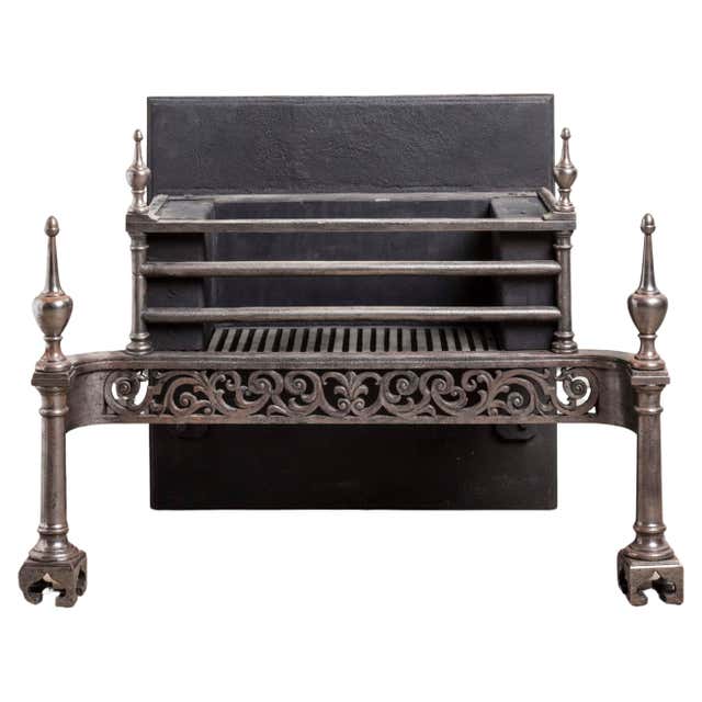 Thomas Ralph Grates Overscale Regency Period Sarcophagus Grate in the Style of Thomas Hope ...