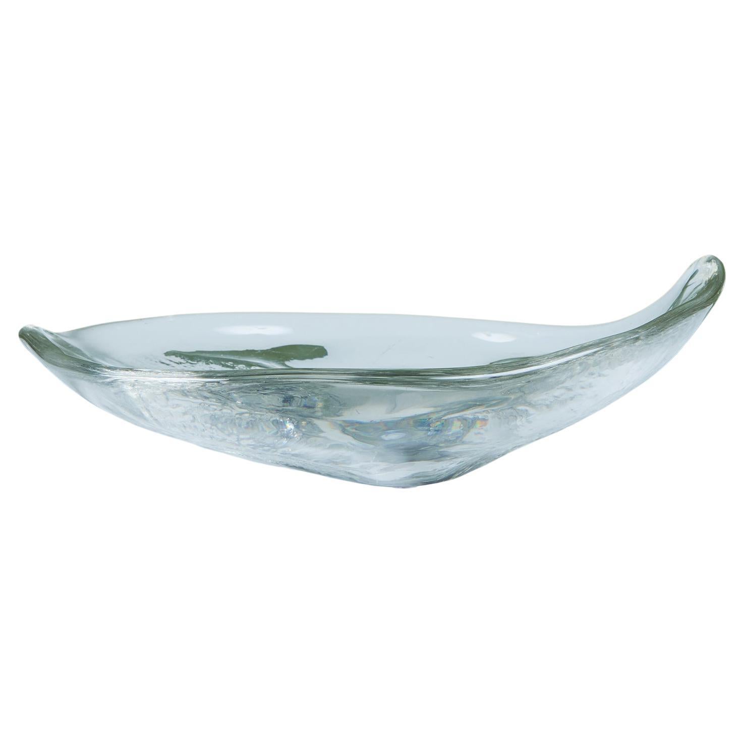 Impressed Glass Bowl For Sale