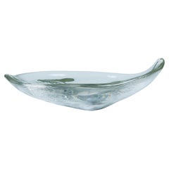 Vintage Impressed Glass Bowl