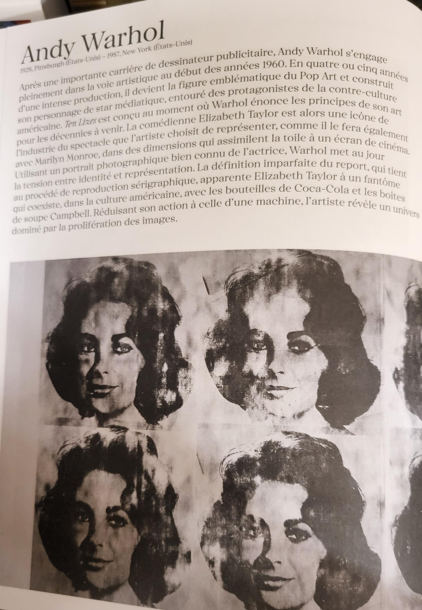 Abdruck Offset Andy Warhol 