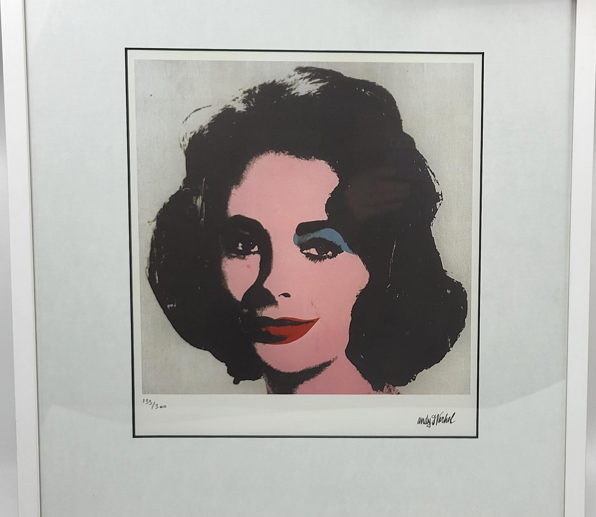 Abdruck Offset Andy Warhol 