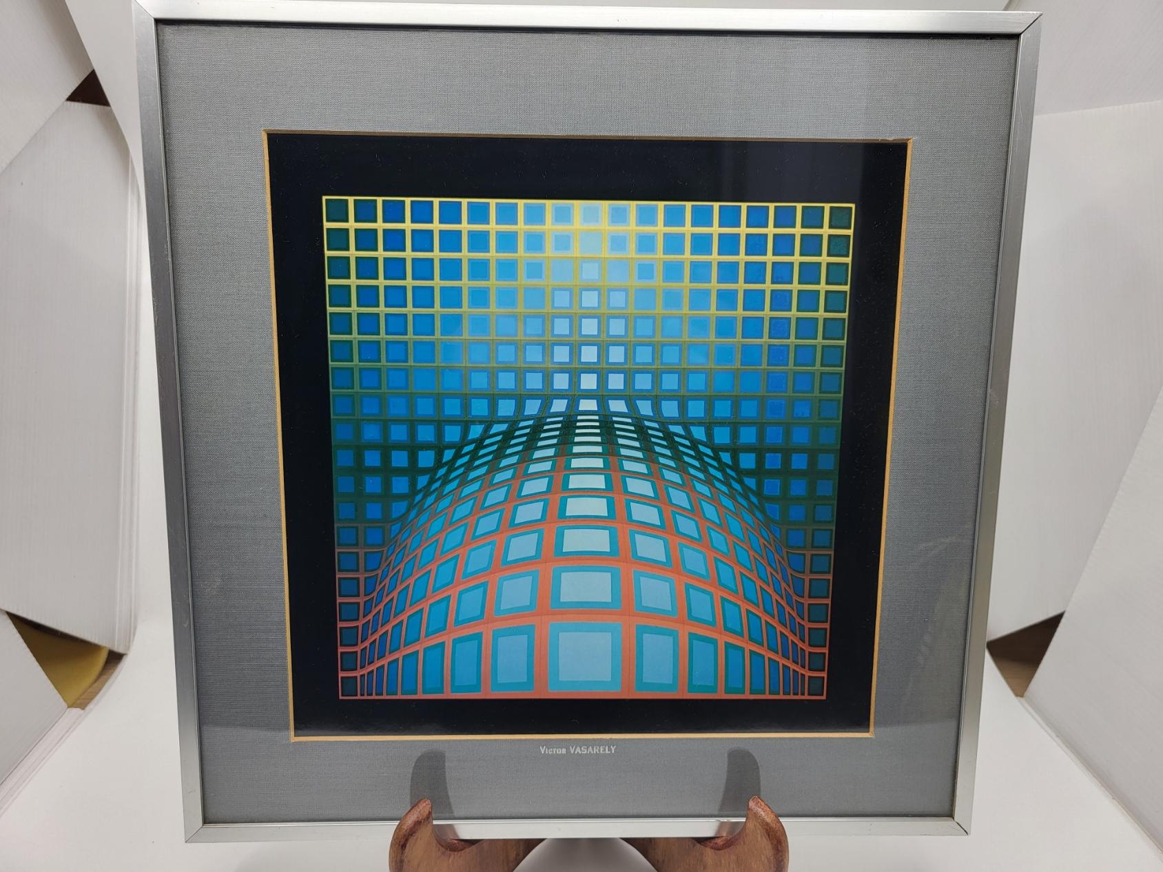 Impression offset Victor Vasarely 