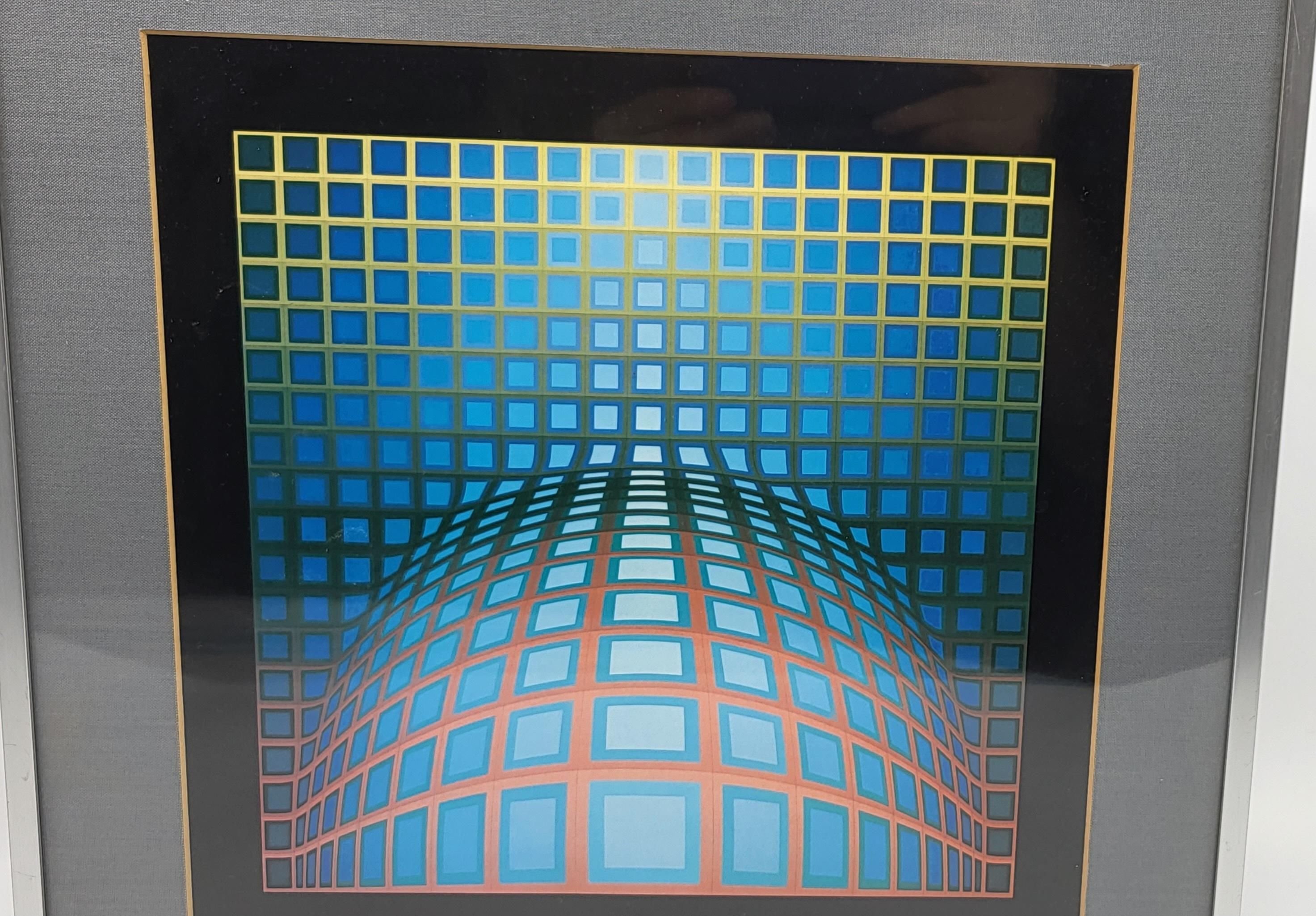 Impression offset Victor Vasarely 