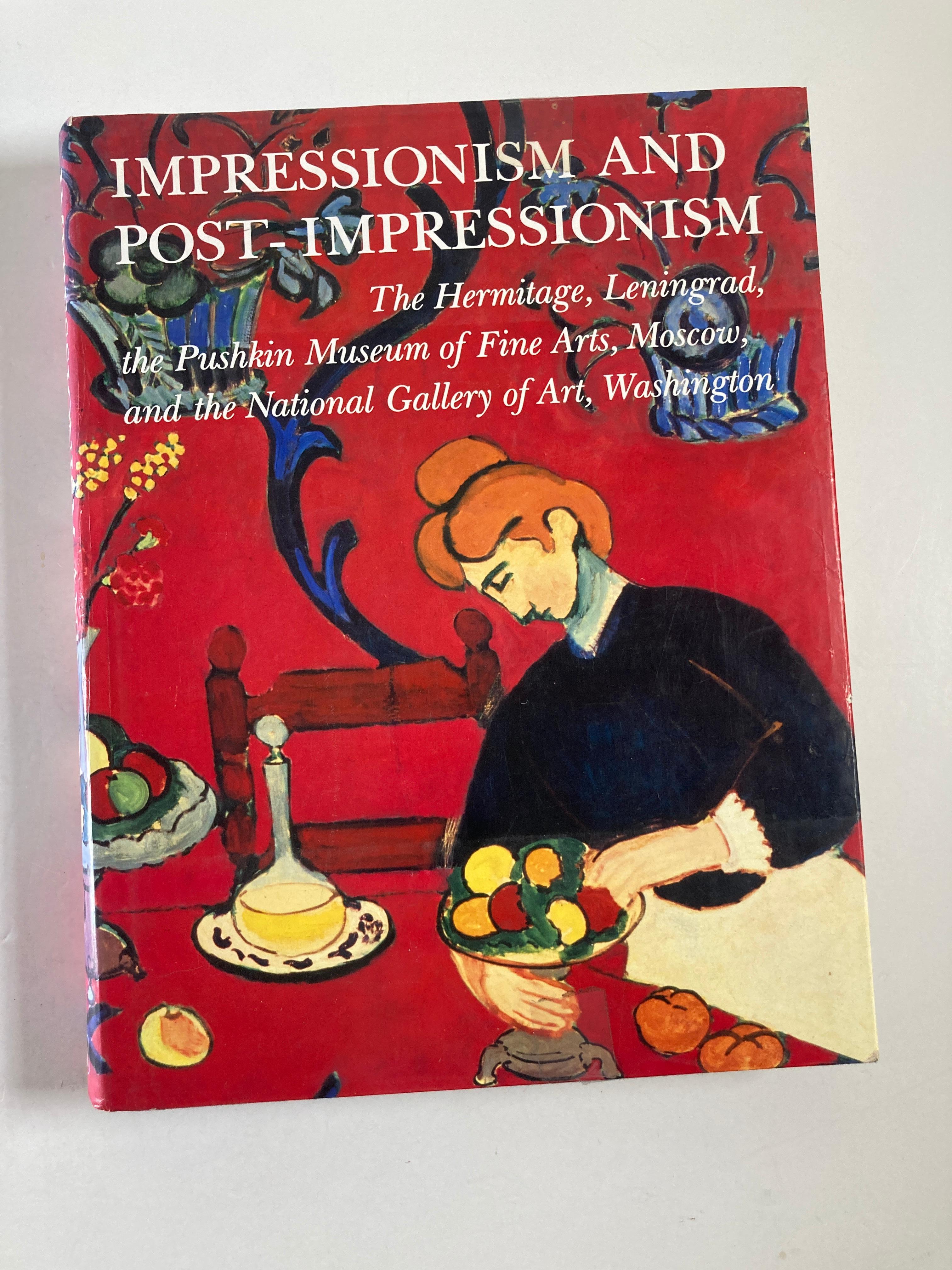 Impressionismus und Postimpressionismus: Die Eremitage, Leningrad, das Puschkin-Museum der Schönen Künste, Moskau, und die National Gallery of Art, Washington.
Vintage 1986 1. Ausgabe Impressionismus & Postimpressionismus Monumentales