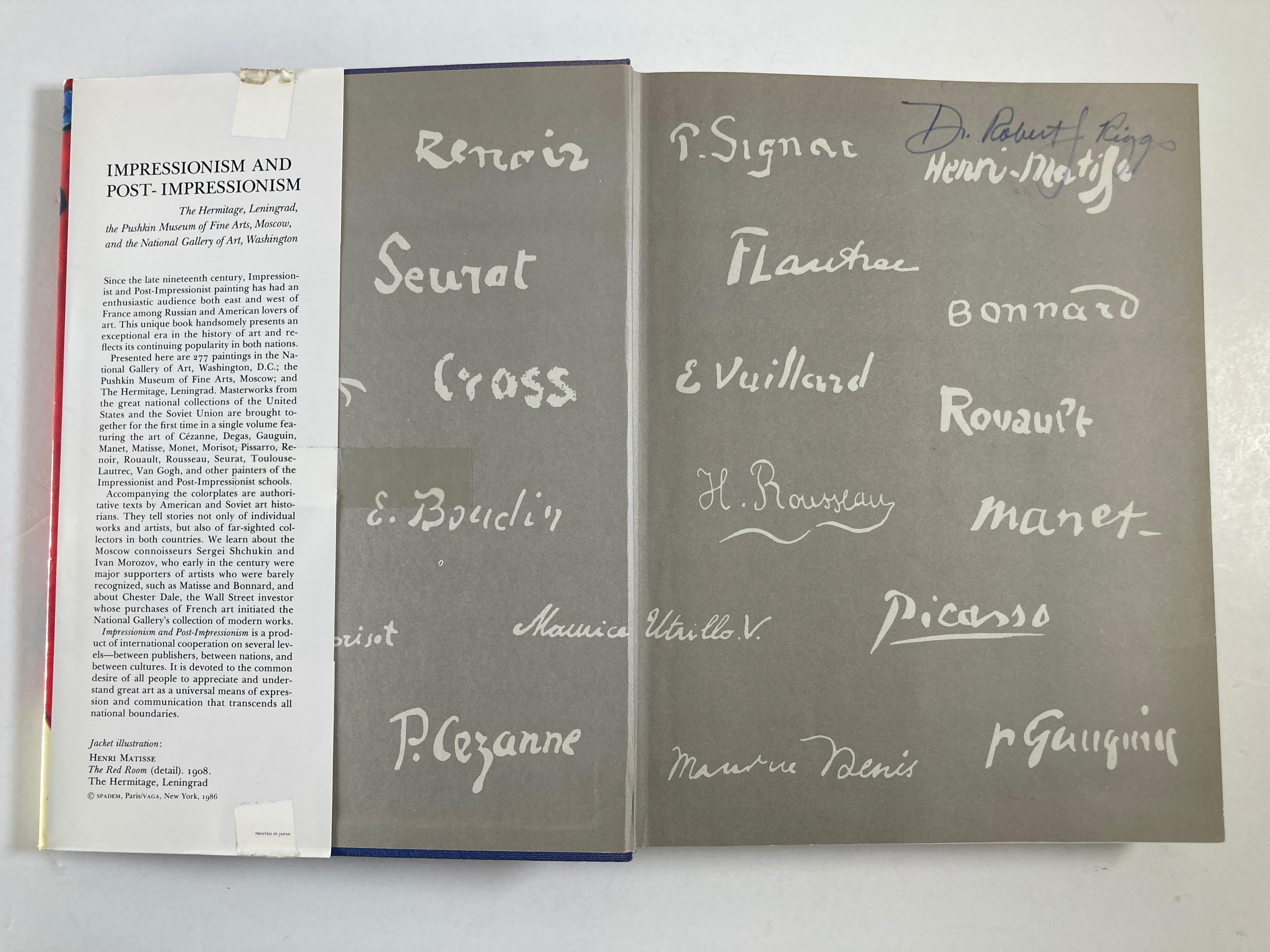 Impresionismo y Postimpresionismo Vintage 1986 1ª Edición Libro de Coleccionista siglo XX en venta