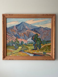 Impressionist California Landscape by John A. Mitchell, 1950’s