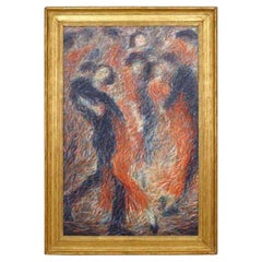 Impressionist Dancers Painting