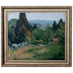 Impressionist Landscape Oil on Canvas
