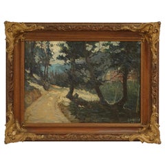 Impressionistisches Landschaftsgemälde, signiert Shreve 1923