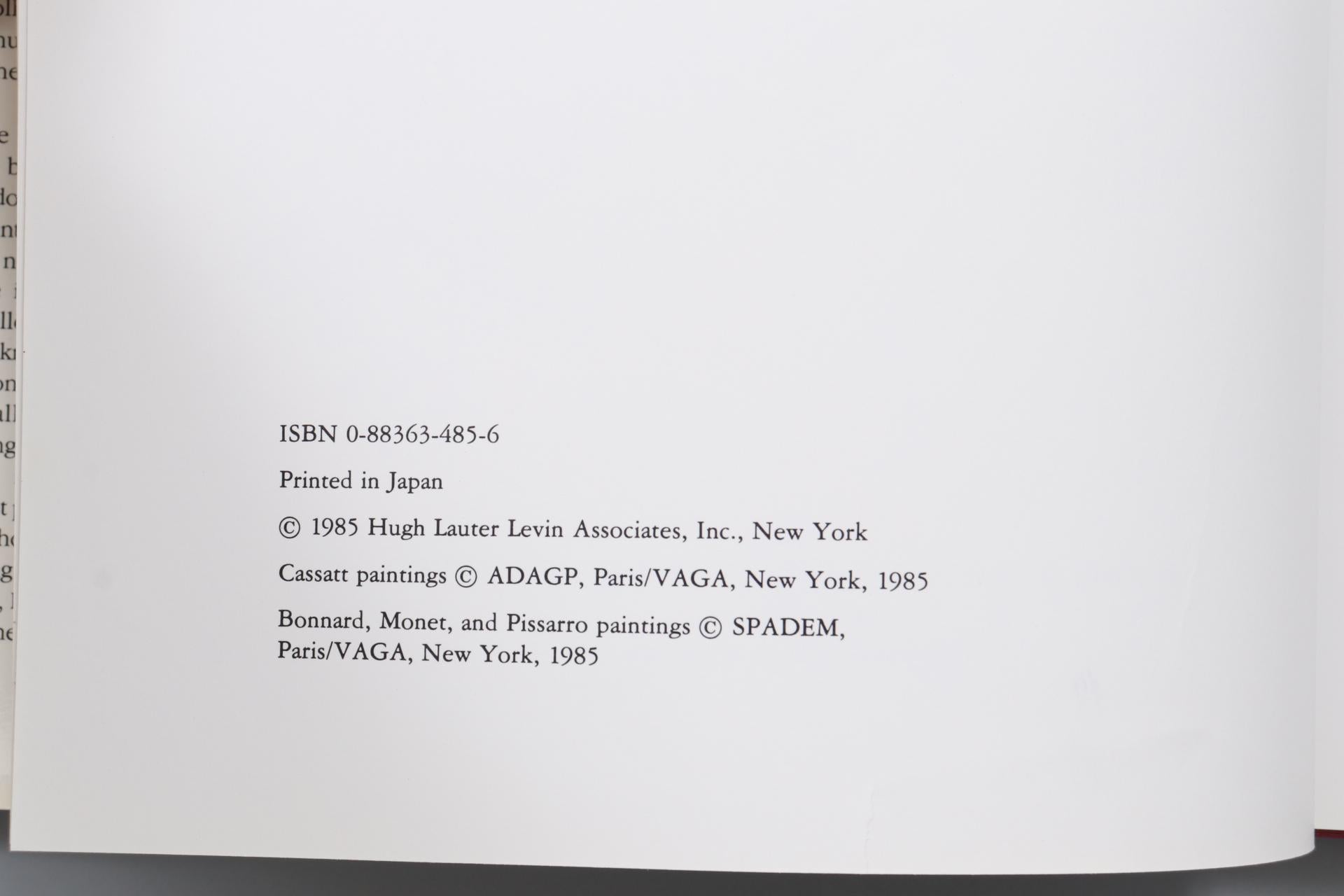 Chefs-d'œuvre impressionnistes, National Gallery of Art, Washington par John House. Livre relié avec jaquette. Première édition, publiée en 1985 par Hugh Lauter Levin Associates, Inc. de New York. Imprimé au Japon. Illustré, 128 pages.