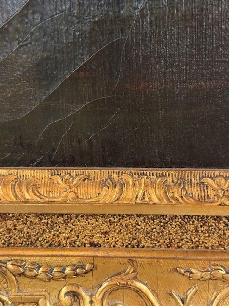 Óleo impresionista sobre lienzo de Henry George Bogert en venta 1