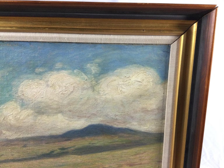 Impressionist Oil on Canvas by Listed Artist Duncan Smith In Good Condition For Sale In Lambertville, NJ