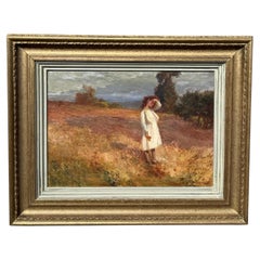 Impressionist Oil On Canvas By Umberto (Humberto) Volpato (Italian, Late 19Th–Ea
