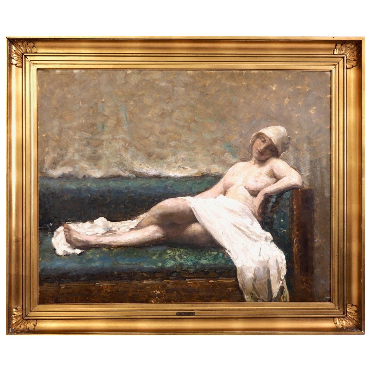 Impressionist Painting by Julius Paulsen ‘1860-1940’ Signed "J.P.", circa 1900