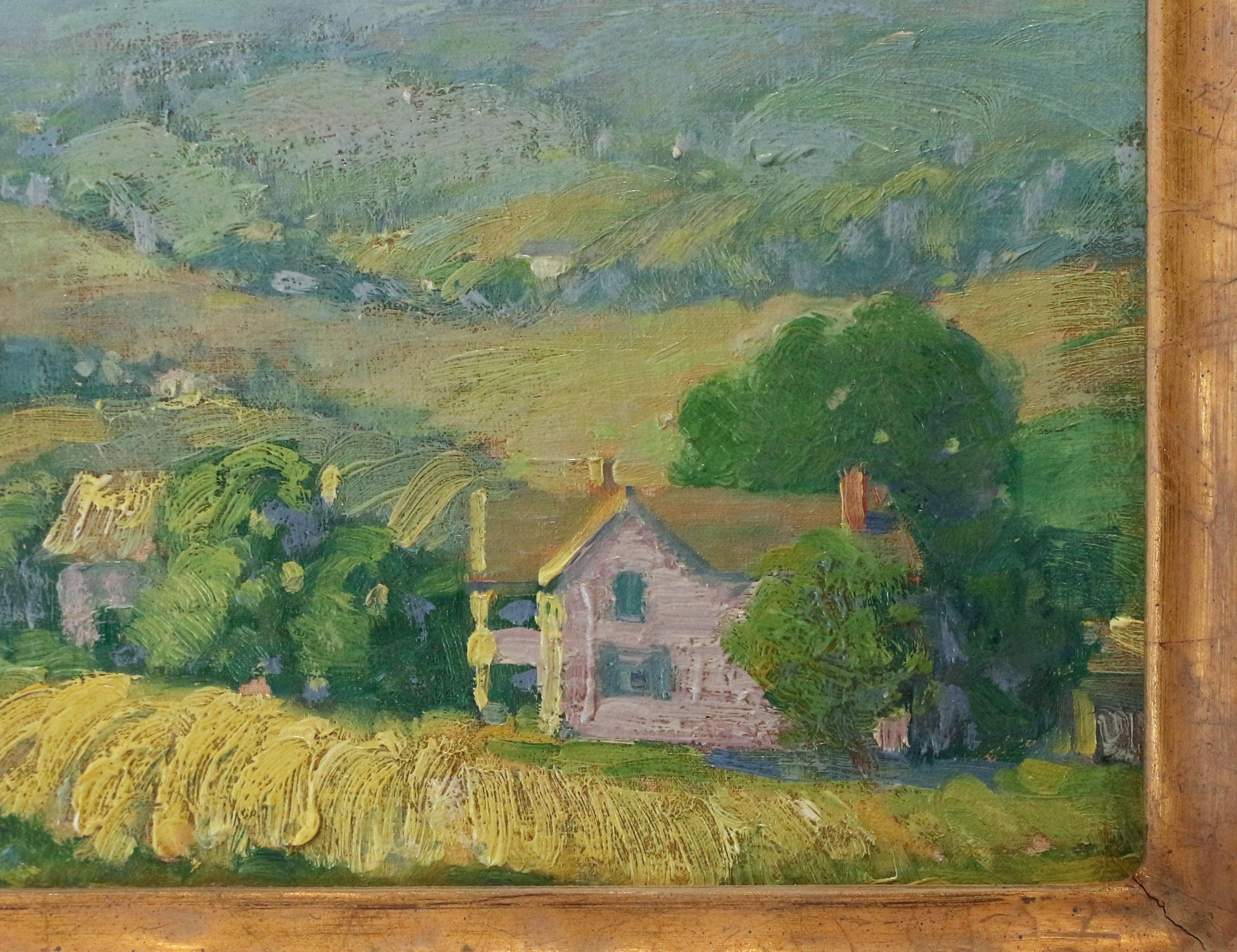Wood Impressionist Painting by Nuderscher 