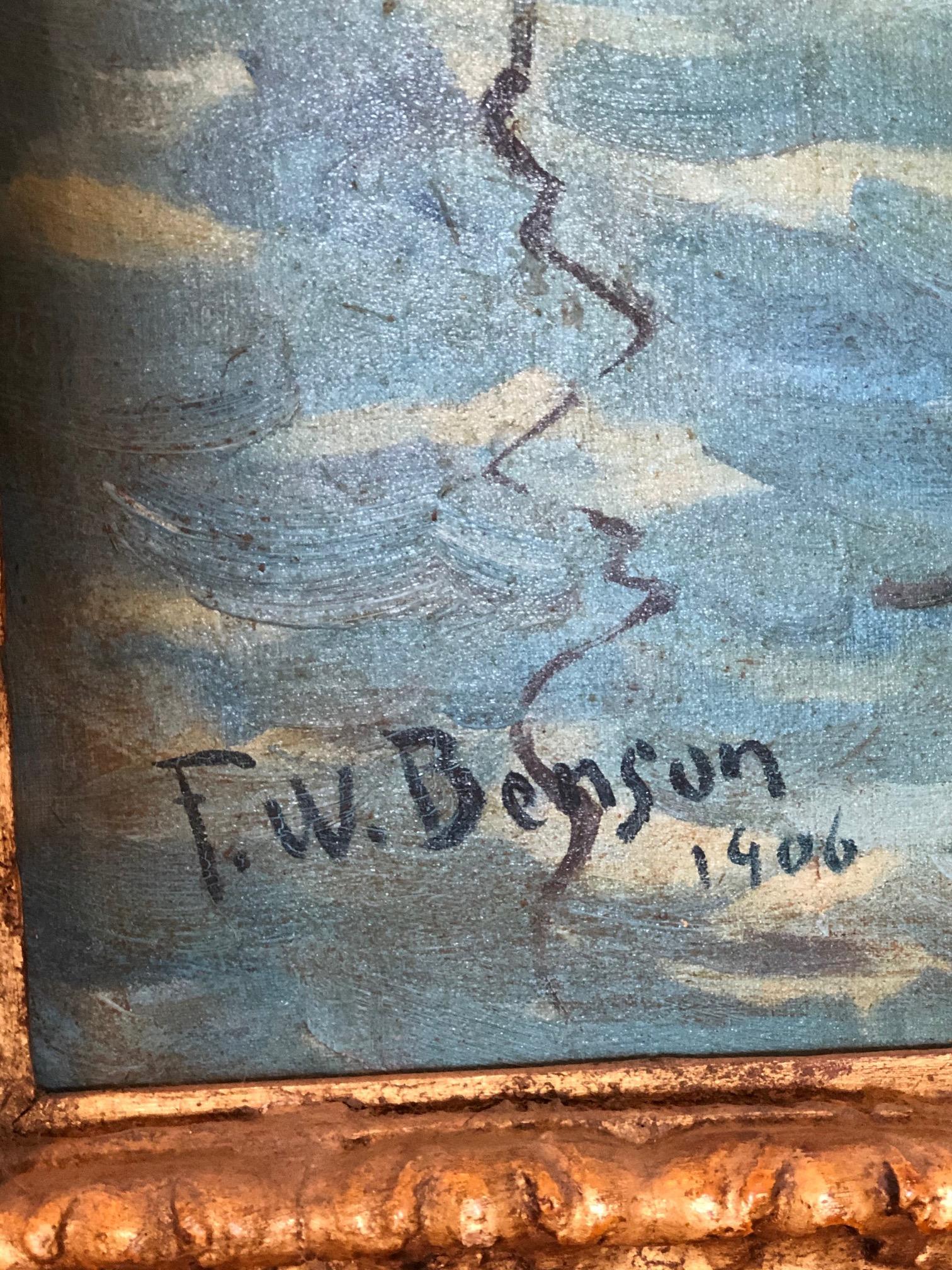 frank weston benson signature