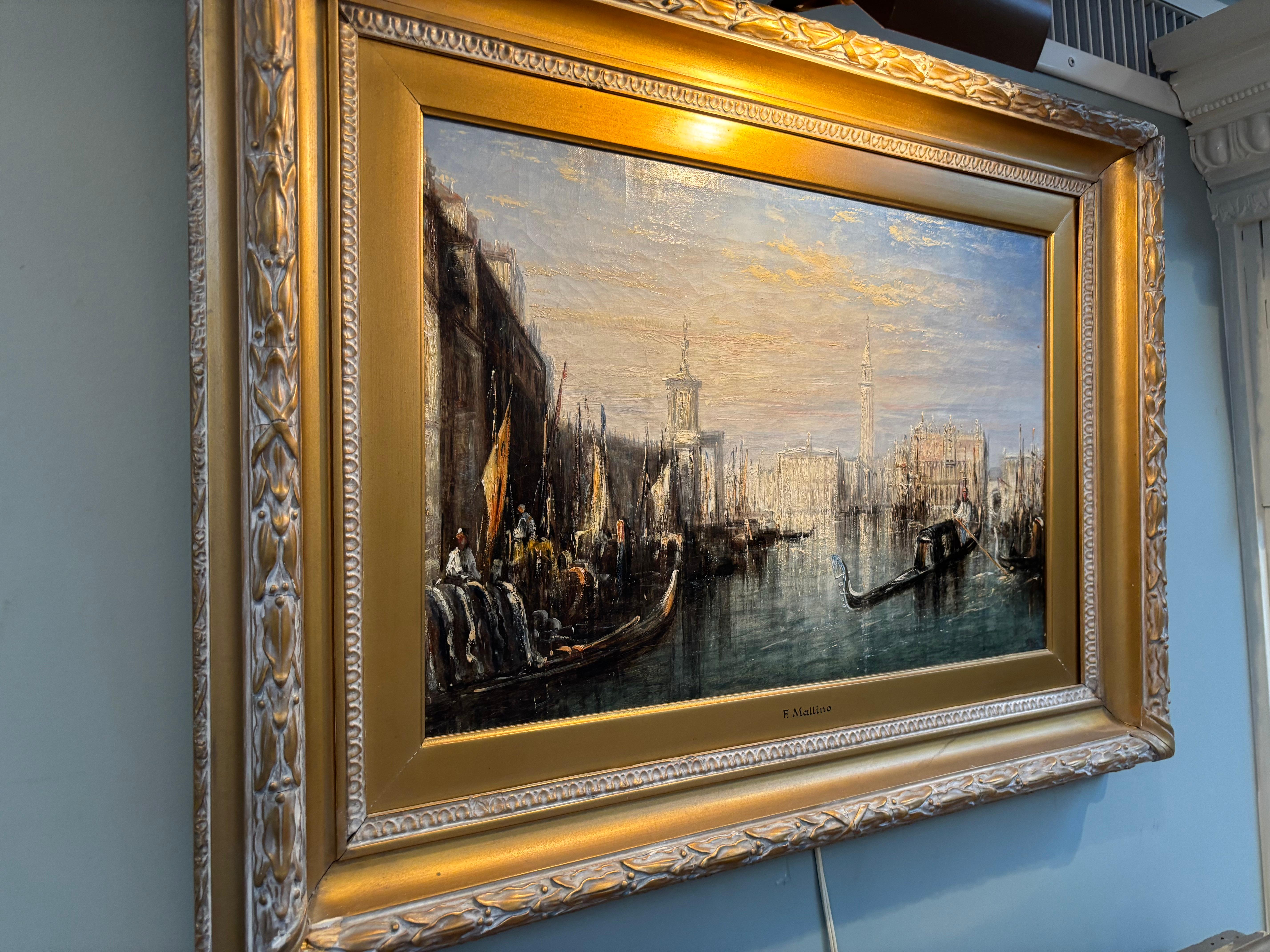 Quadro impressionista del Canal Grande di Venezia di Francis Moltino In condizioni buone in vendita a Vancouver, British Columbia