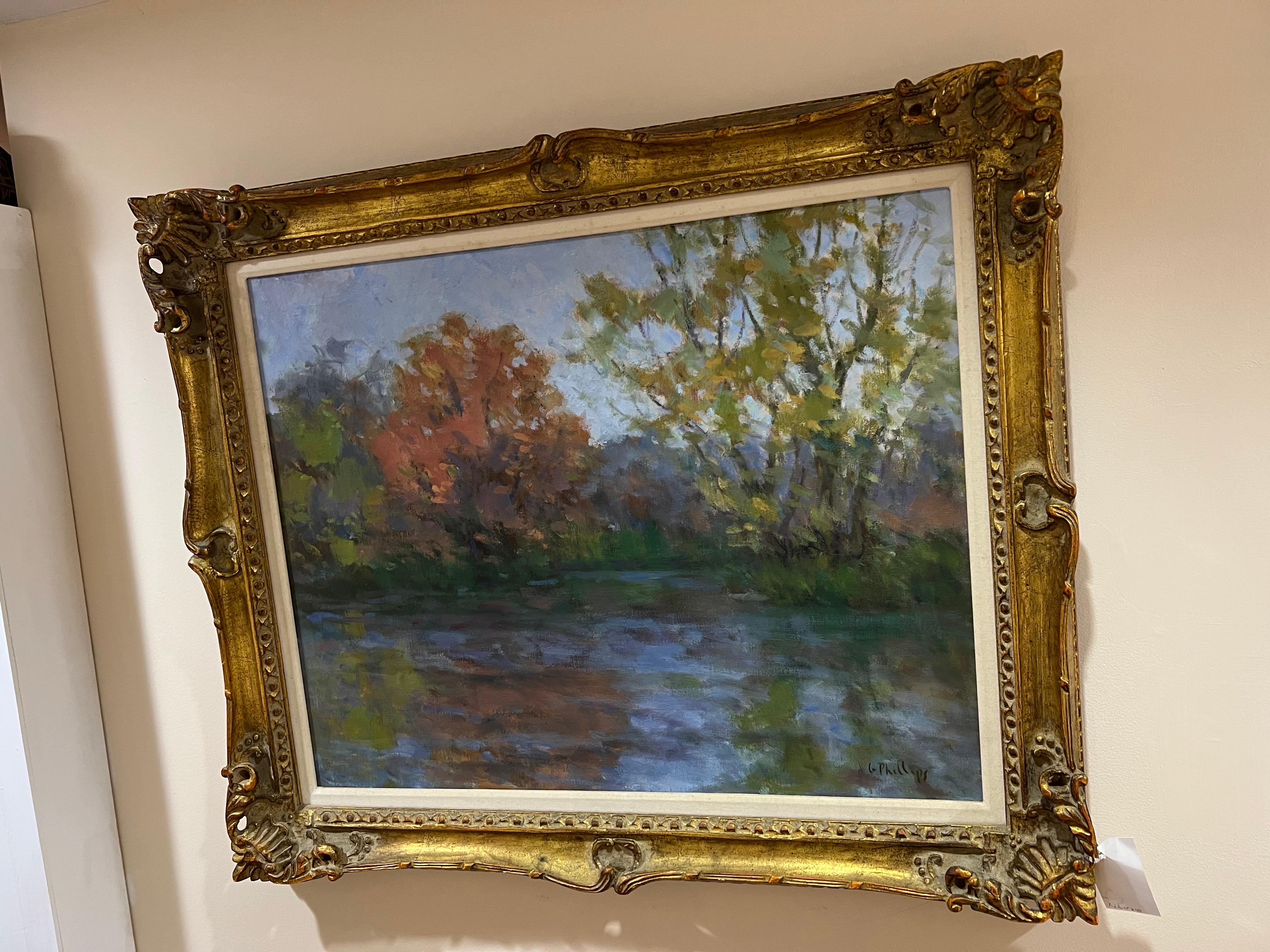 20th Century Impressionist Plein Air Signed Philips For Sale