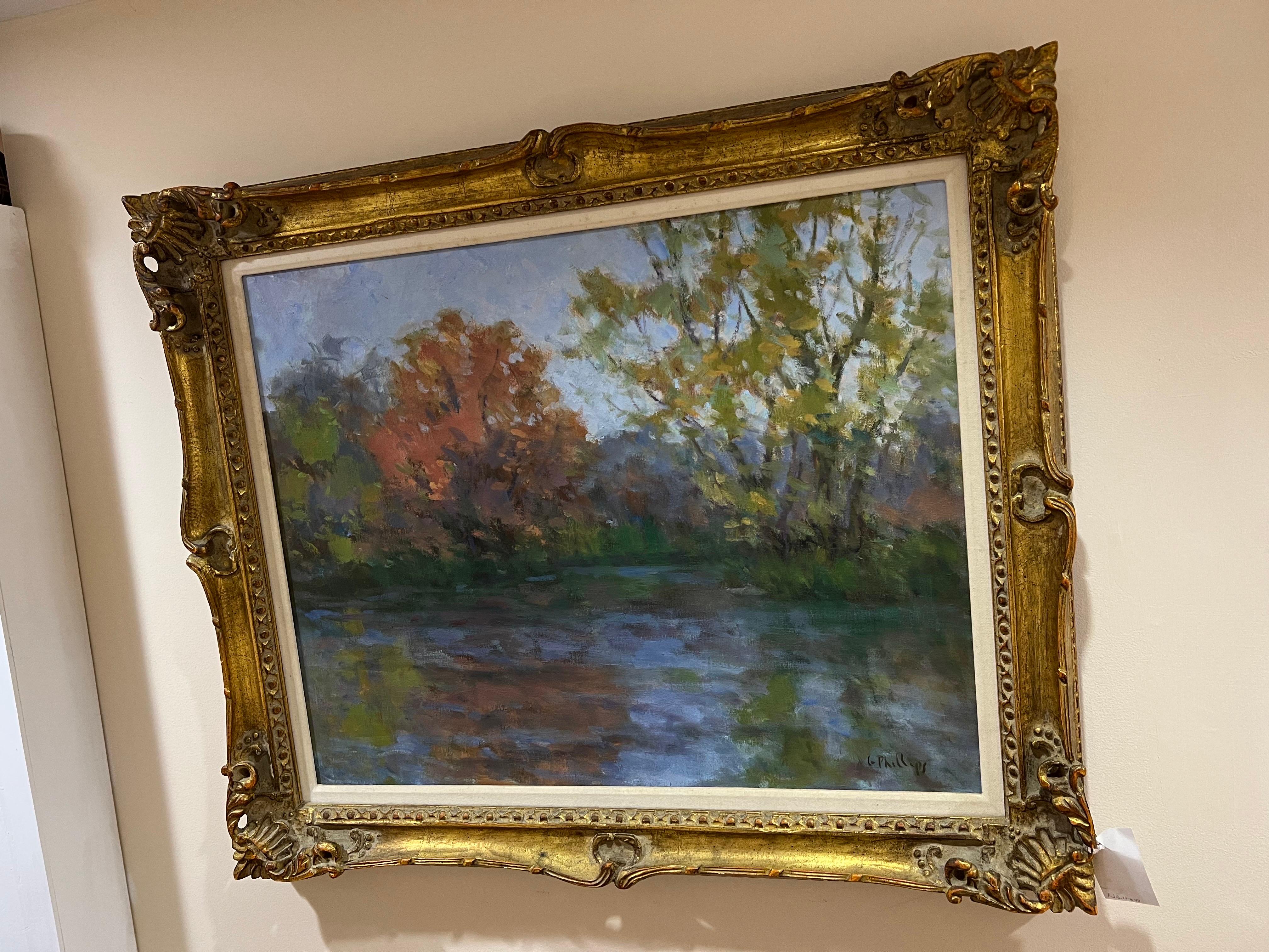 Impressionist Plein Air Signed Philips For Sale 1