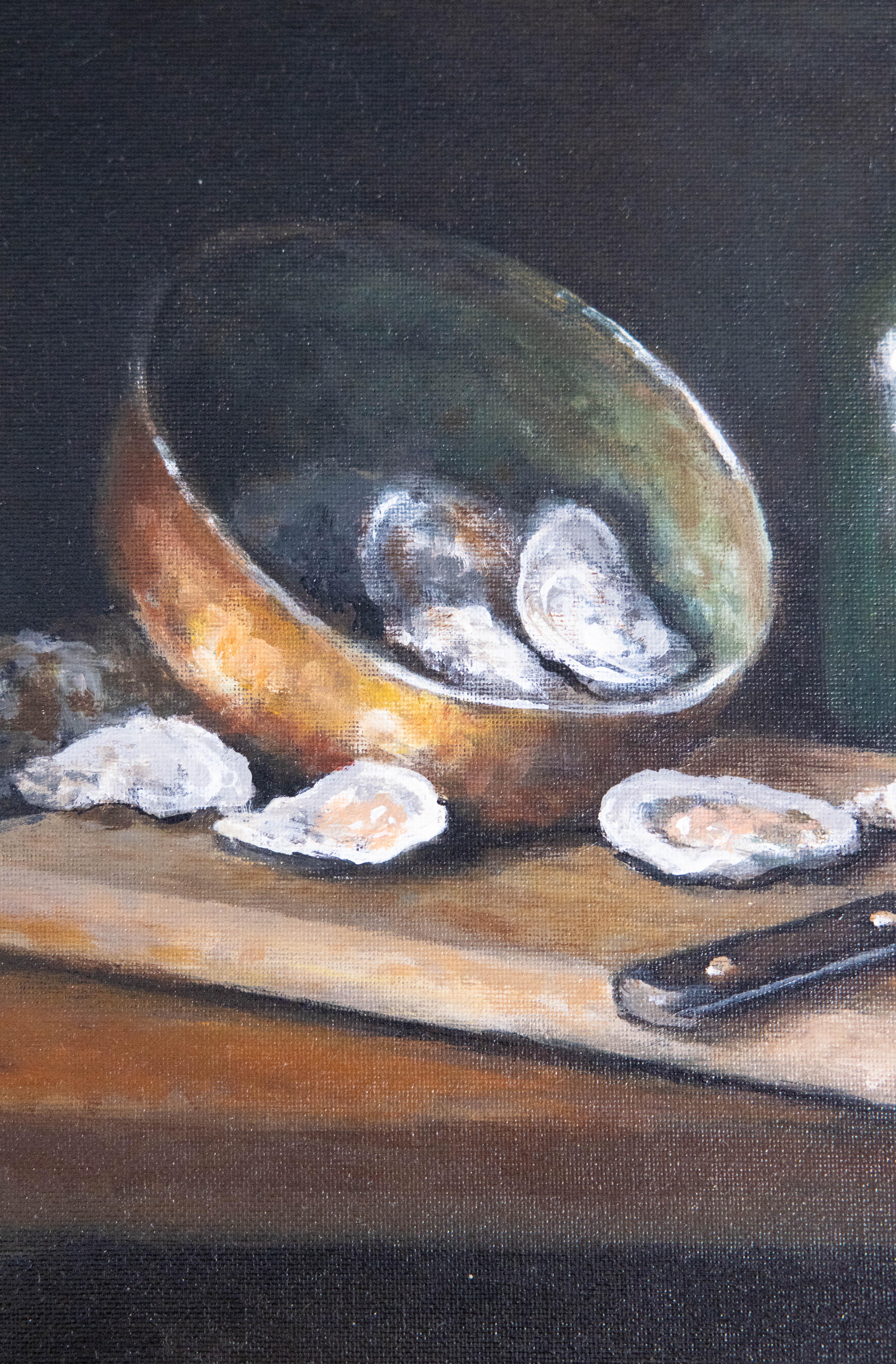 Other Impressionist Still Life Painting: Oysters on the Half Shell, William N. McLane