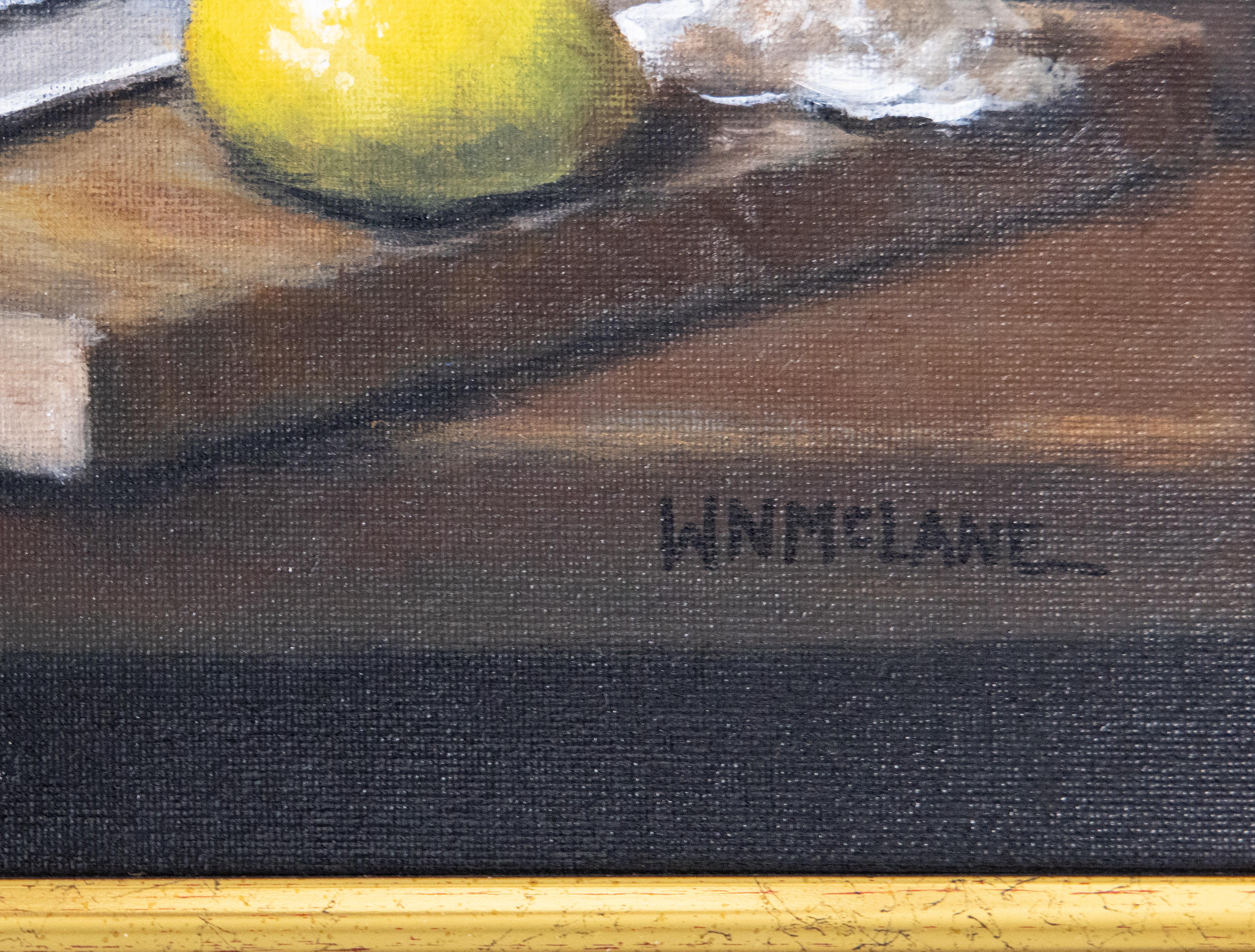 Hand-Painted Impressionist Still Life Painting: Oysters on the Half Shell, William N. McLane