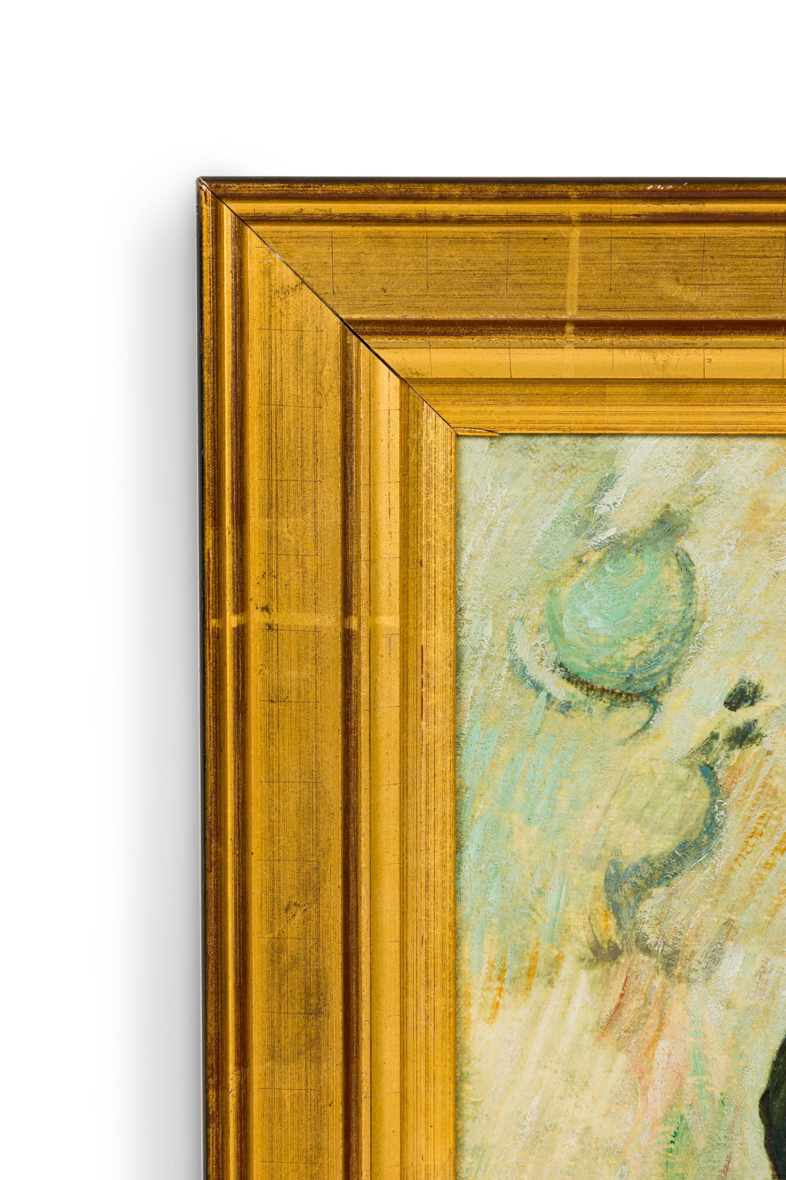 Victorien Impressionniste « Still Life with Profile of Laval » en vente