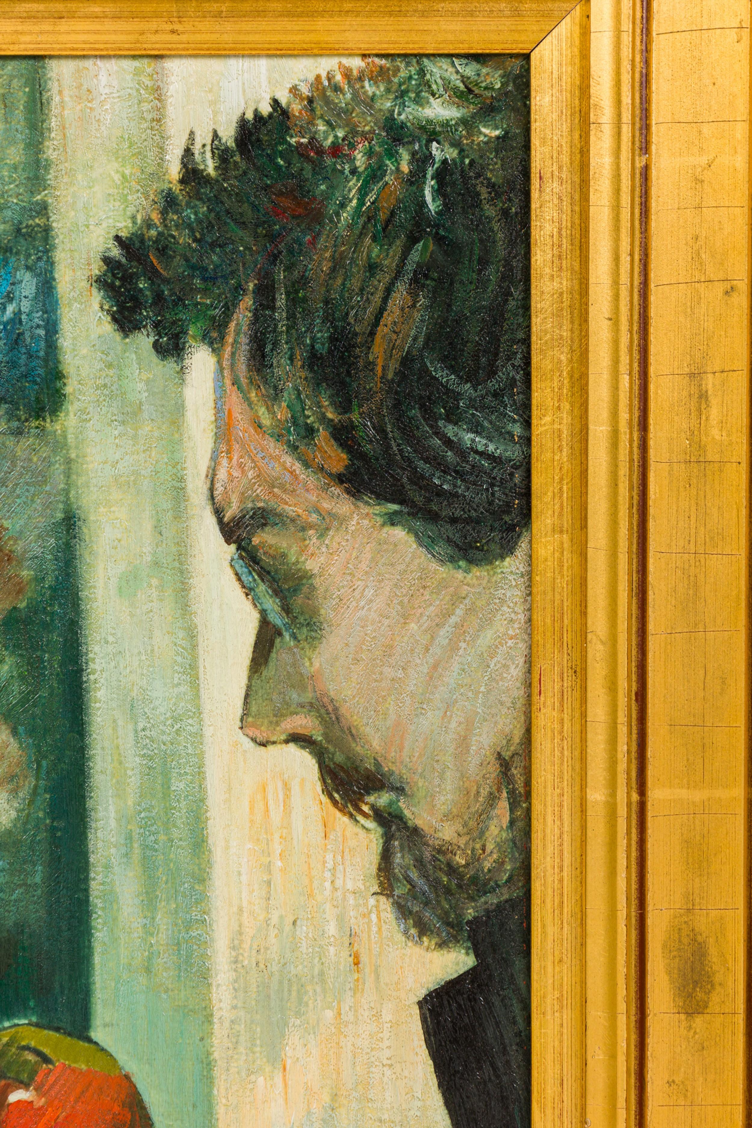 Américain Impressionniste « Still Life with Profile of Laval » en vente