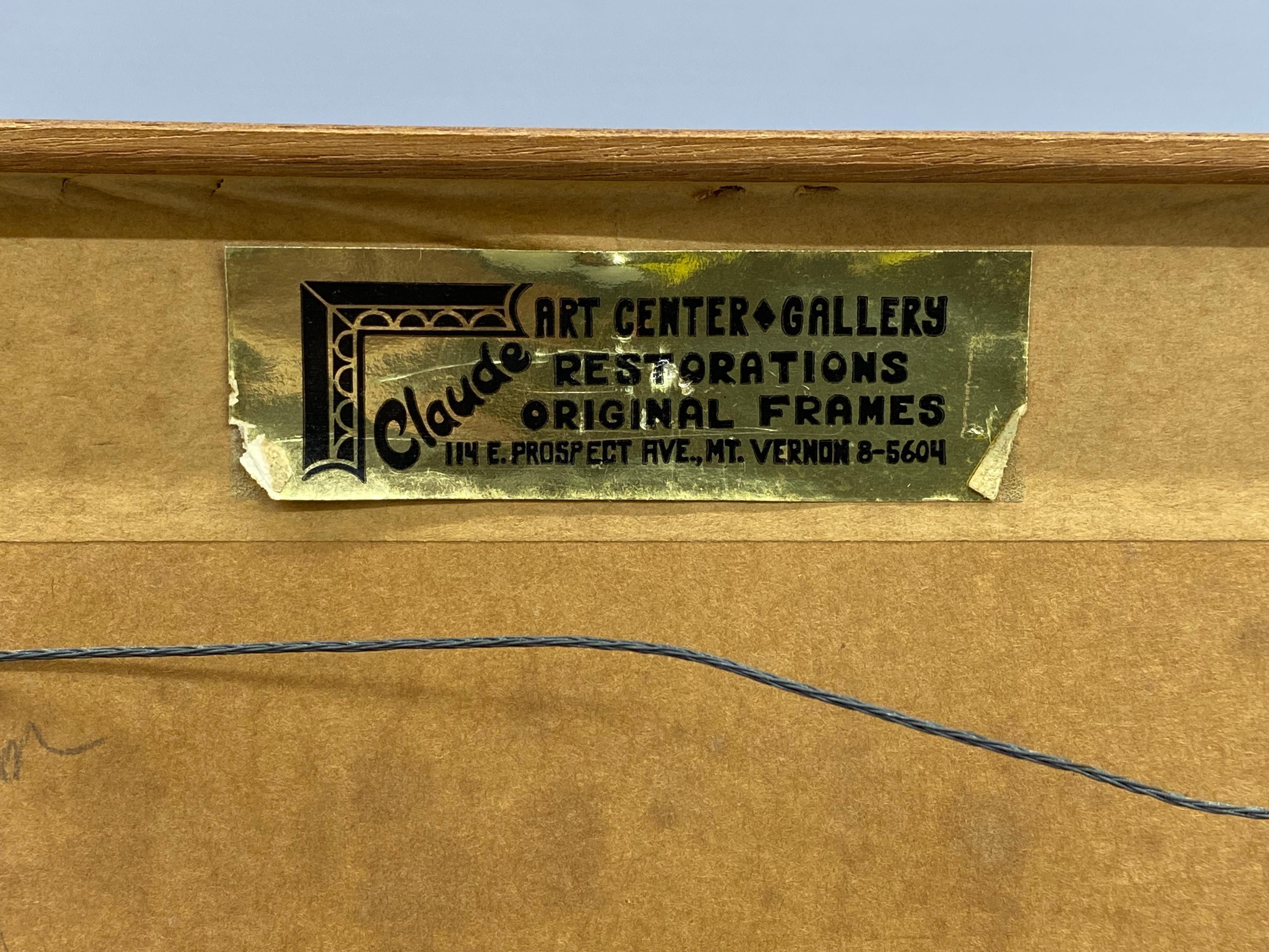 Peinture impressionniste d'un paysage espagnol baigné de soleil avec des gerbes de foin en vente 7