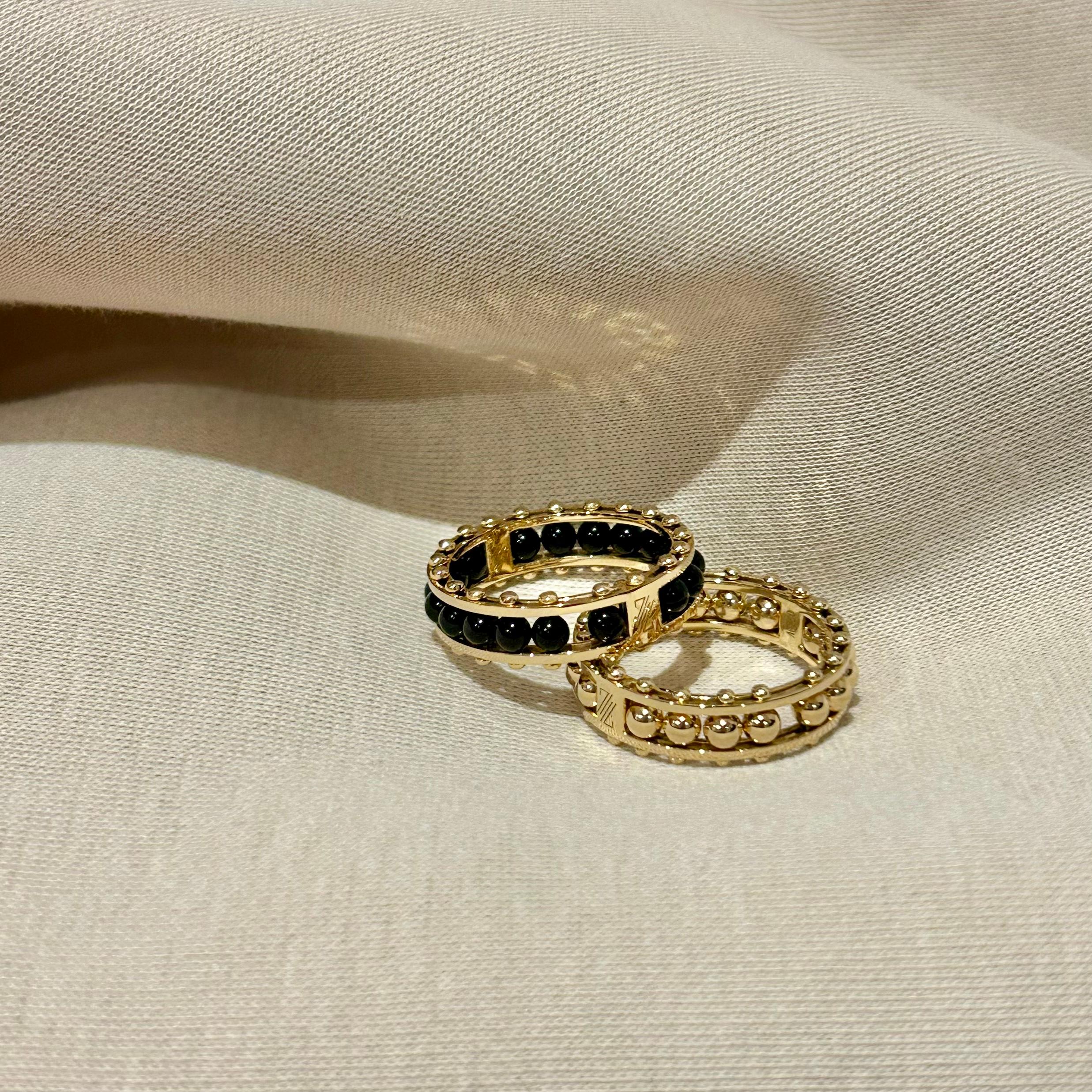 Impressionists Unisex Ring 18 Karat Yellow Gold In New Condition For Sale In London, GB