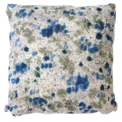 Impressions Collection Linen Pillow, Blueberry