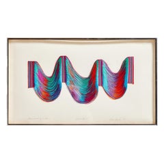 "Impressions of a Weave" by Ruth Gowell, 1989
