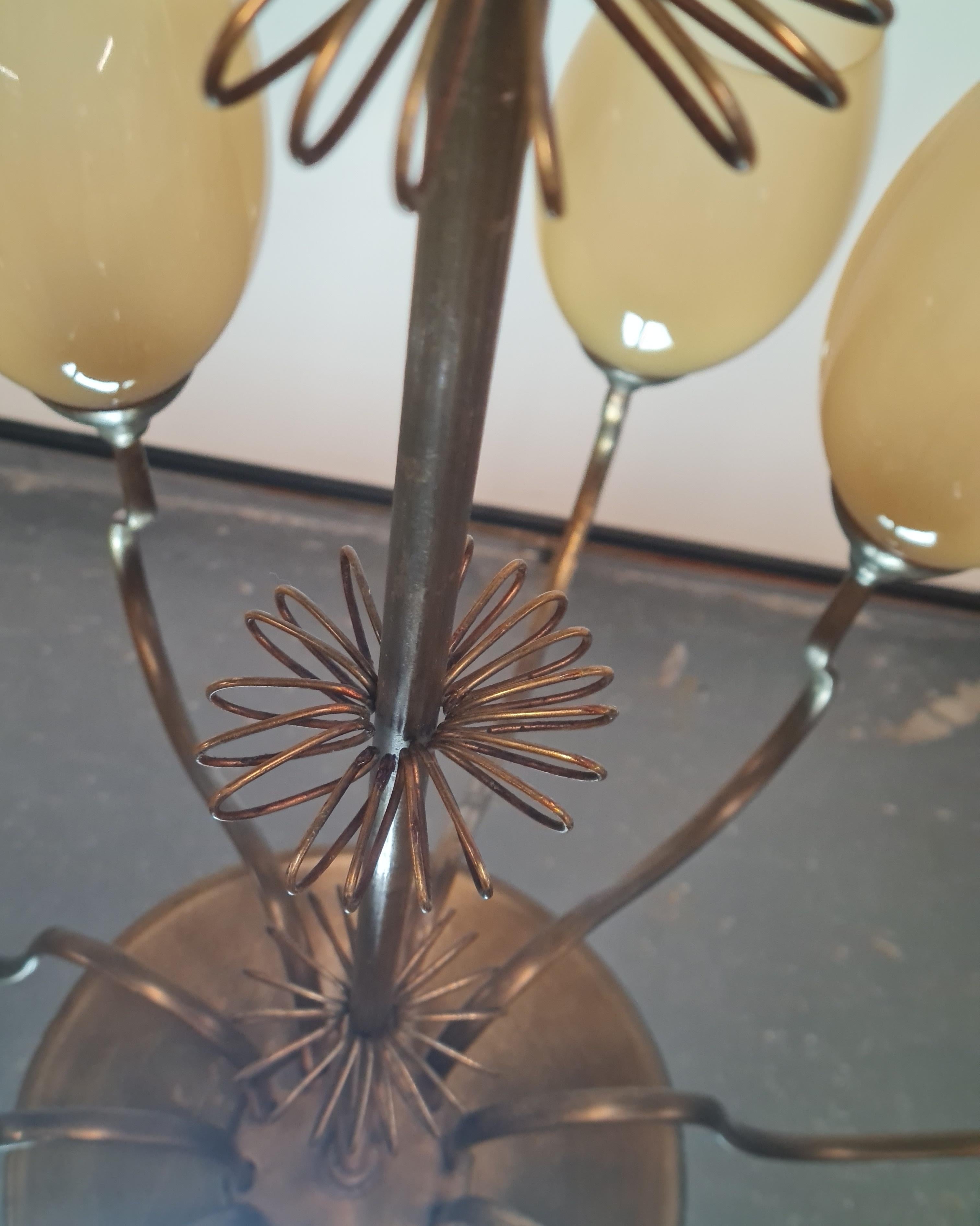Impressionante lampadario a 10 bracci in ottone Paavo Tynell modello 9017, Taito 1950s In condizioni buone in vendita a Helsinki, FI