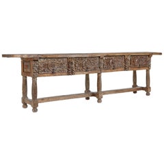 Spanish Colonial Case Pieces and Storage Cabinets