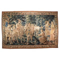 Impressive 17th Century Flemish Historical Tapestry