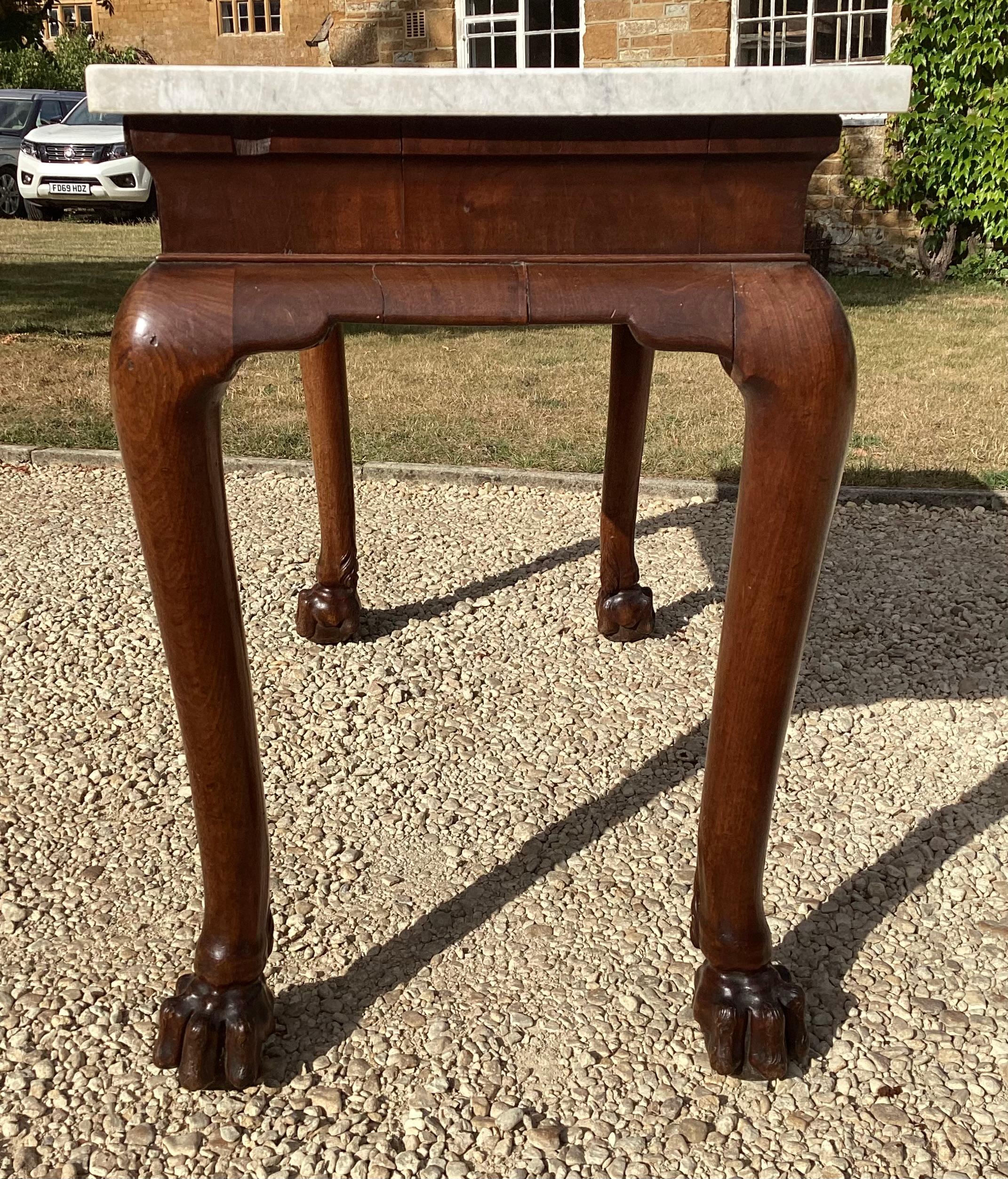 Impressive 18th Century Irish Console Table For Sale 6
