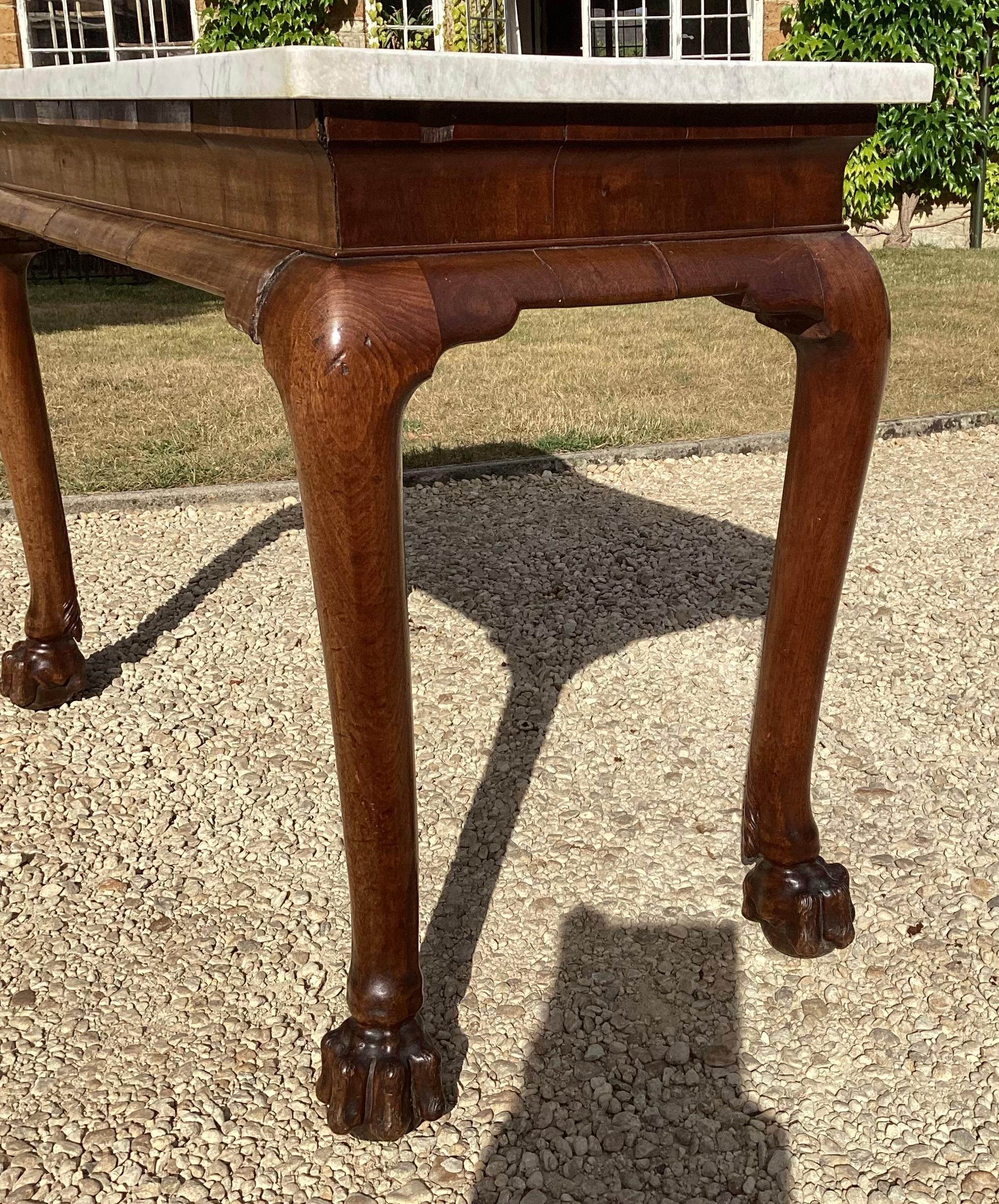 Impressive 18th Century Irish Console Table For Sale 7